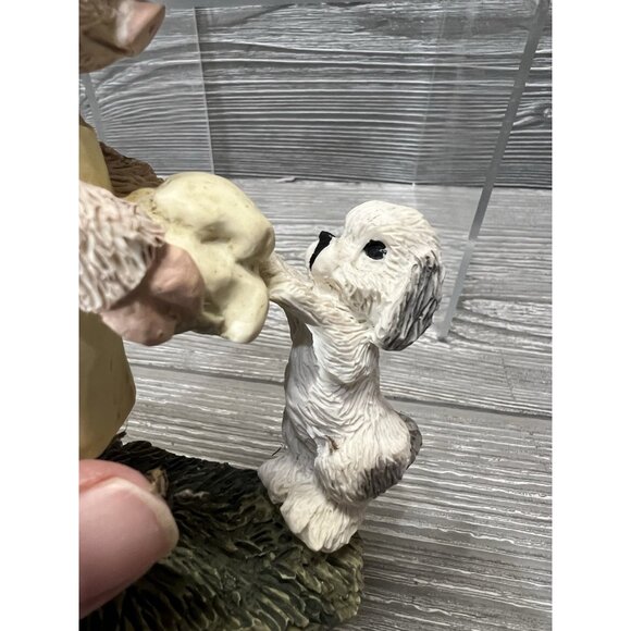 Vintage Albert Price Pig Chef and Puppy Dog Ceramic Figurine Country Kitsch - Picture 9 of 9